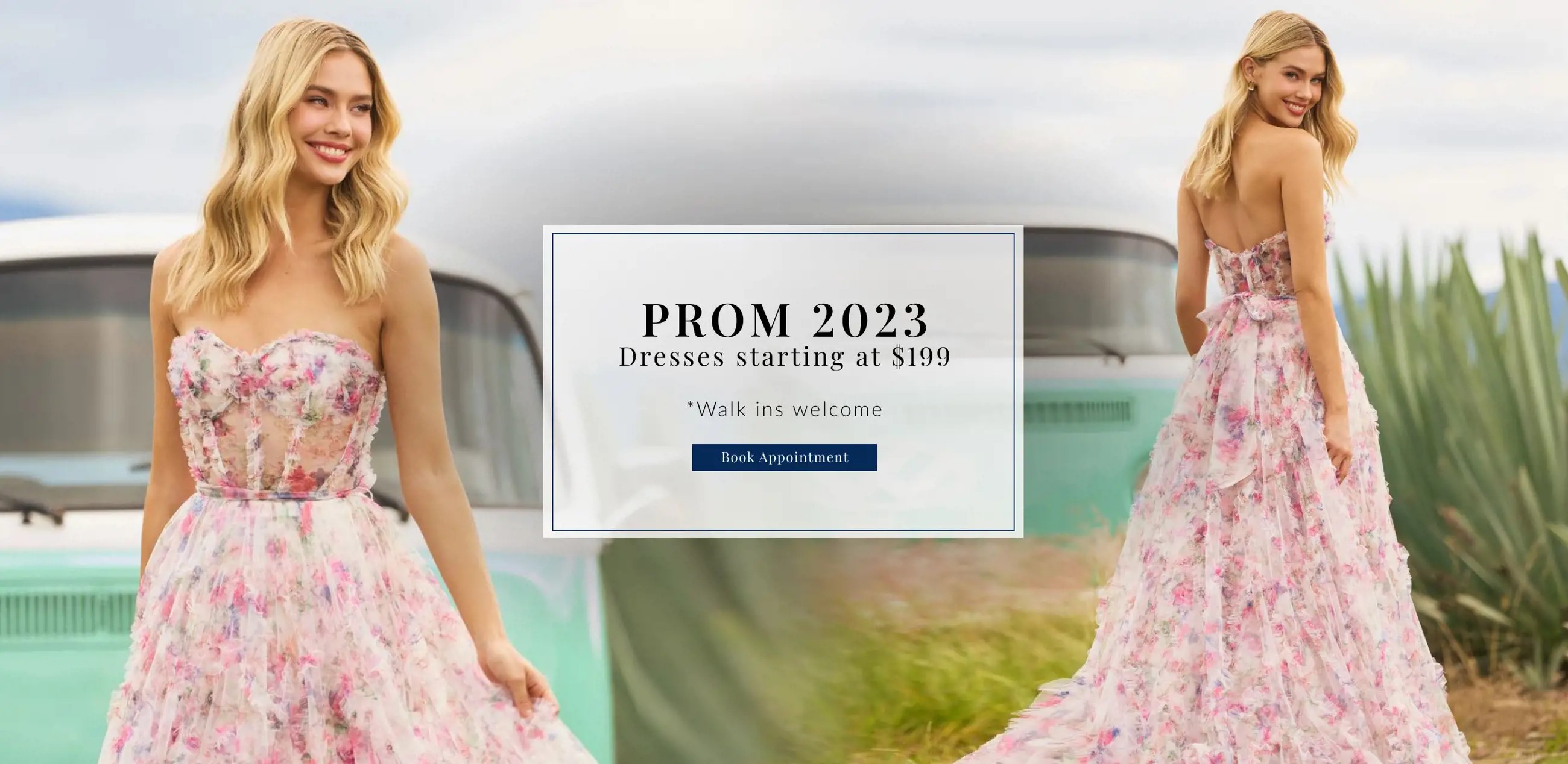 Prom 2023 dresses at Ella Blu in El Paso, TX