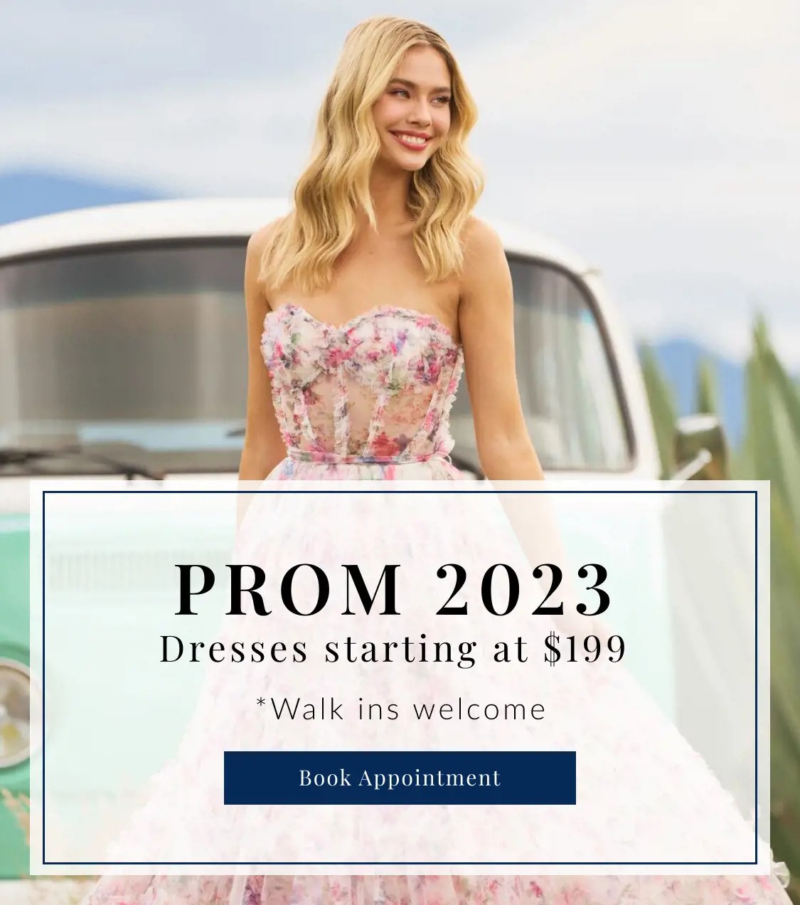 Prom 2023 dresses at Ella Blu in El Paso, TX