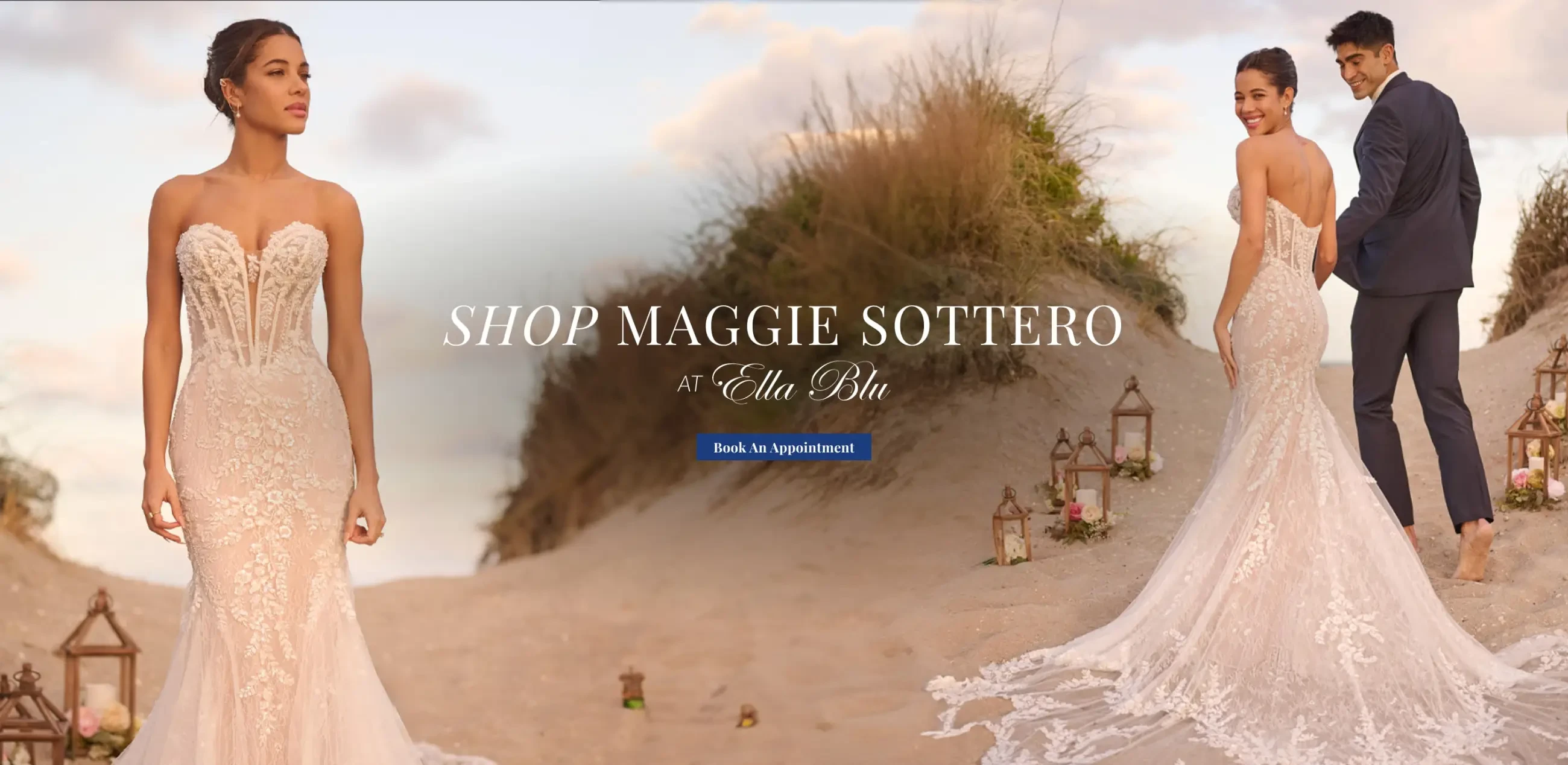 maggie sottero wedding dresses at Ella Blu in Texas