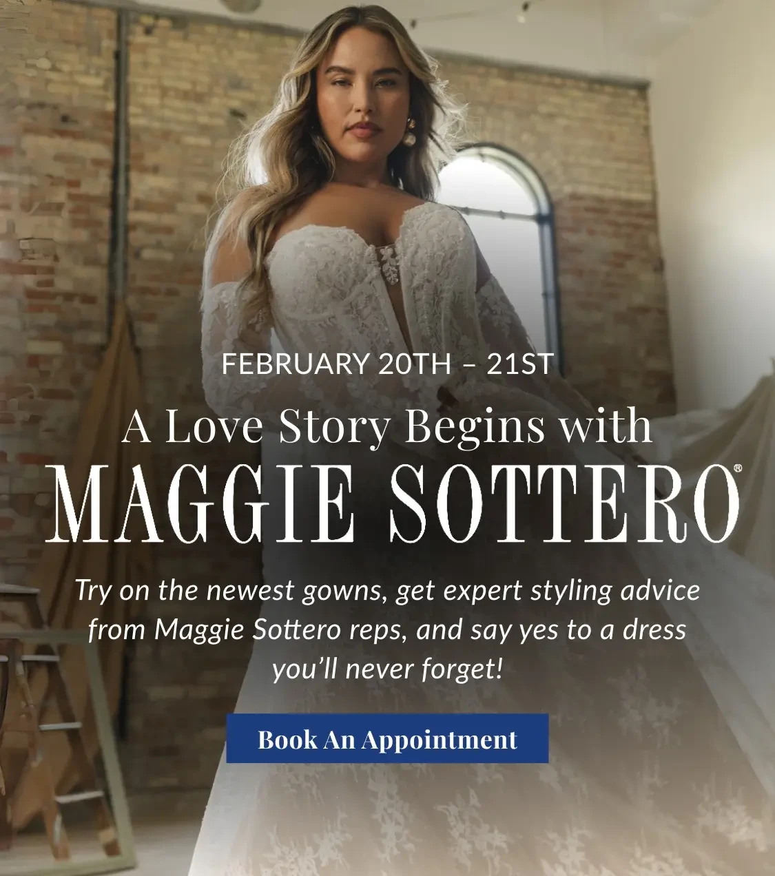 Maggie Sottero trunk show at ella blu in el paso texas
