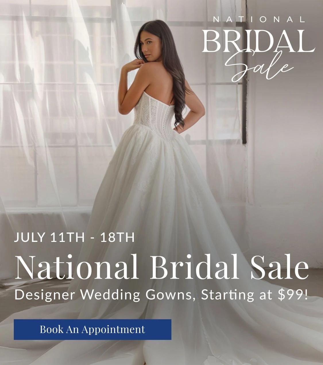 National Bridal Sale Mobile Banner